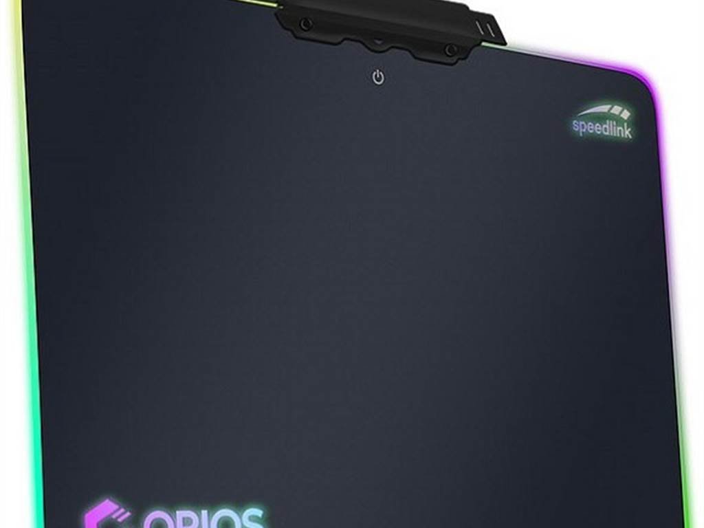 Speed-Link ORIOS RGB Gaming Mousepad (schwarz)