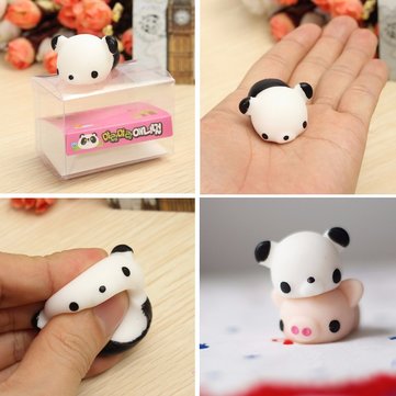 Mochi Bear Kawaii Squishy Squeeze Cute Healing Toy Collection Stress Reliever Gift Decor