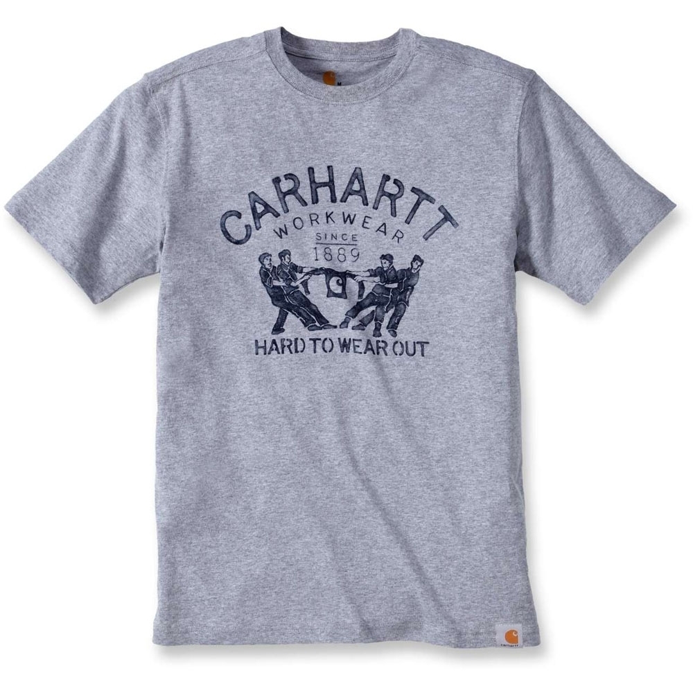 Carhartt Mens Short Sleeve Cotton Hard To Wear Out Graphic T-Shirt XS - Chest 30-32' (76-81cm)