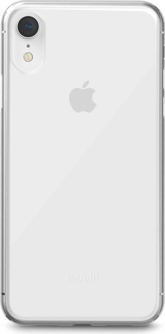 Moshi SuperSkin Exceptionally Thin - Hintere Abdeckung für Mobiltelefon - flexible polymer - kristallklar - für Apple iPhone XR (99MO111906)