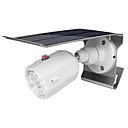 cámara de simulación lámpara de sensor led al aire libre lámpara de calle solar lámpara de pared impermeable para patio doméstico