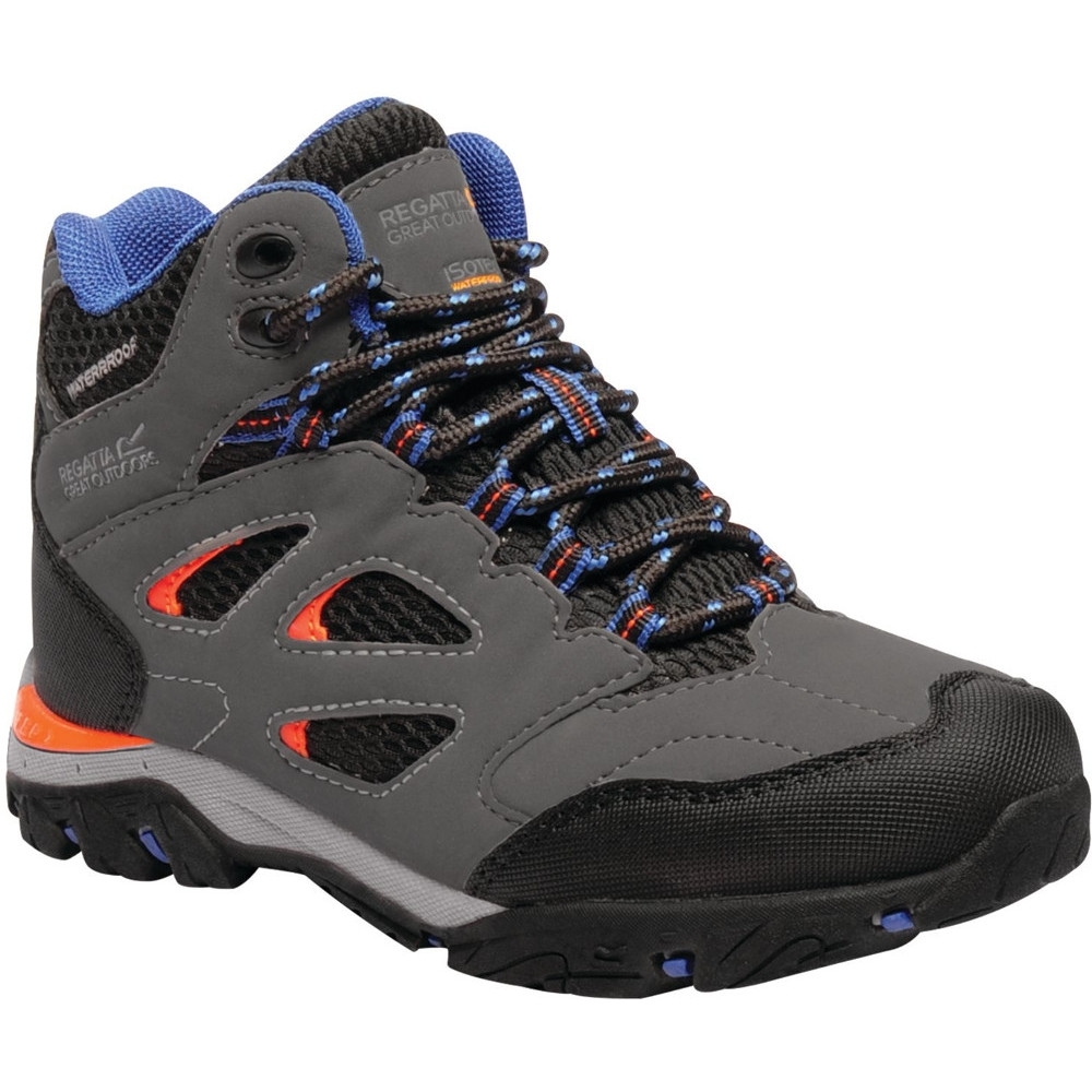 Regatta Boys & Girls Holcombe IEP Isotex Waterproof Walking Boots UK Size 2.5 (EU 35)