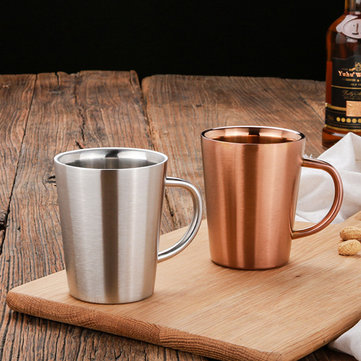 Stainless Steel Anti-hot Coffee Cup
