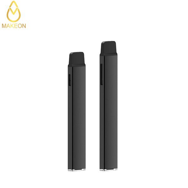 bar delta 8 disposable empty pod vape pen e cigarettes slim cartridge flat atomizer ceramic coil lead free MA-APOD Plus