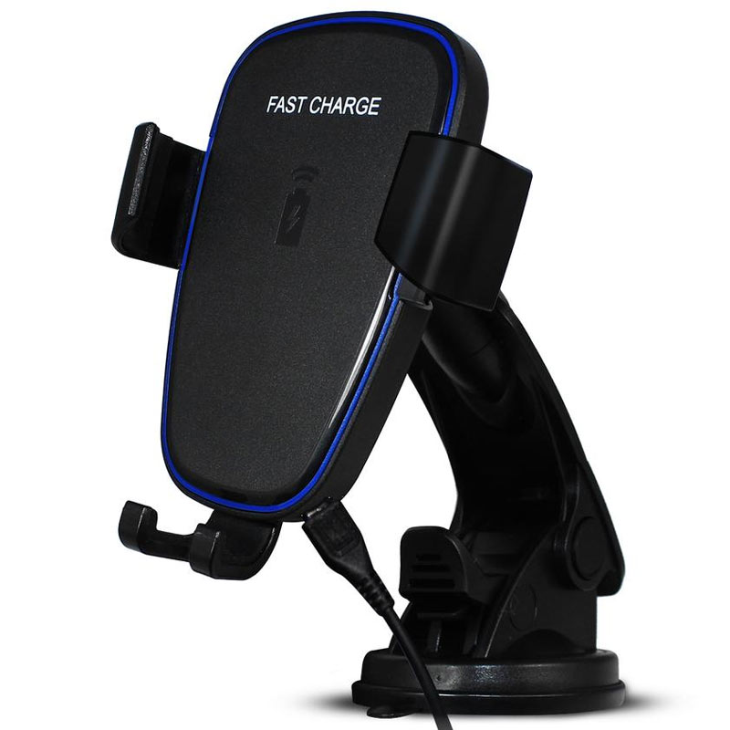 PowerZ 1.5A Wireless In Car Charging Phone Holder