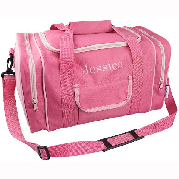 Personalised Pink Sports Bag
