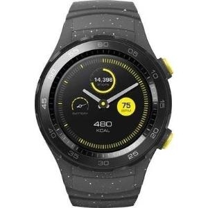 Huawei Watch 2 Sports - 45 mm - betongrau - intelligente Uhr mit Sportband - Bandgröße 140-210 mm - Anzeige 3 cm (1.2