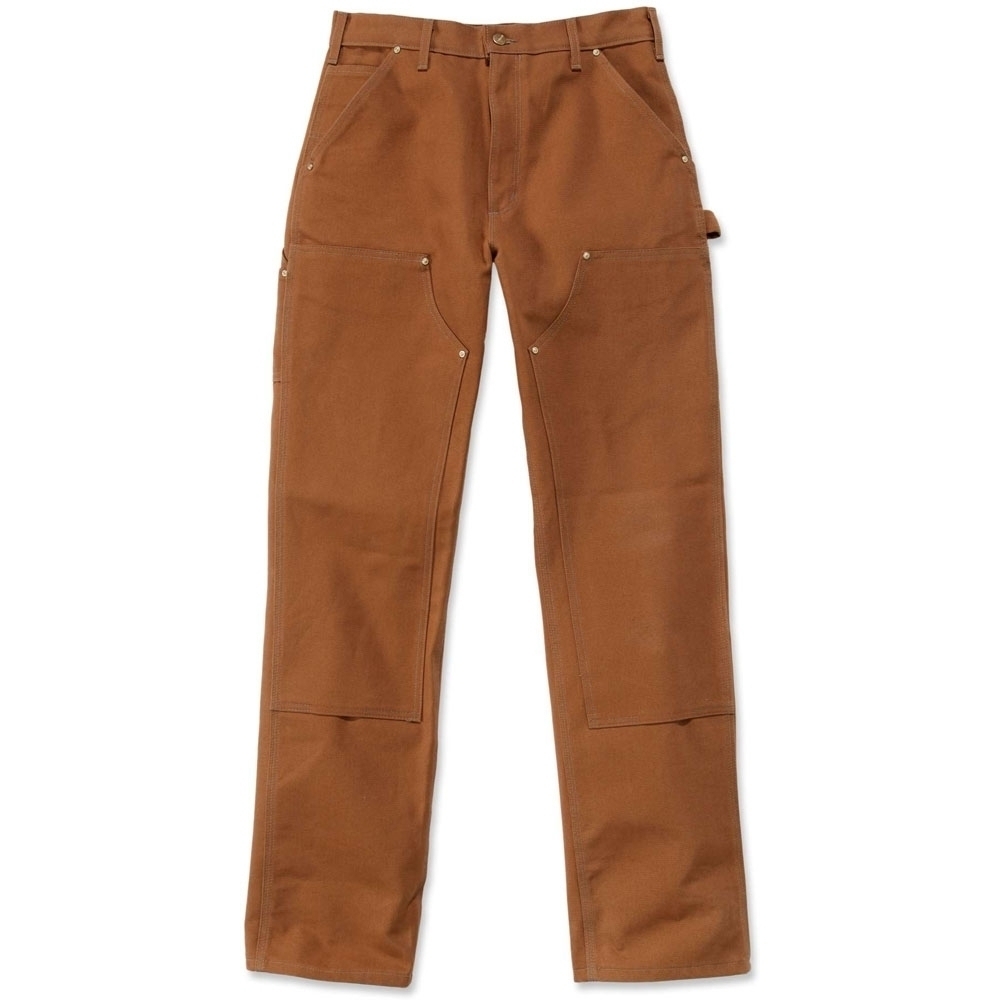 Carhartt Mens Duck D. Front Logger Utility Pockets Pants Trousers Waist 34' (86cm)  Inside Leg 32' (81cm)