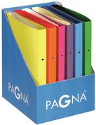 PAGNA Ringbuch, PP, A4, Ringdurchmesser 16 mm, Thekendisplay mit 2-Ring-Mechanik im Rückensteg, Format DIN A4, - 1 Stück (99012-00)
