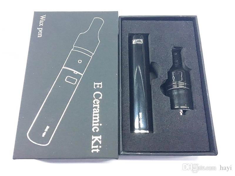HOT ceramic donut atomizer starter kit V2.5 ceramic heating coil atomizer wax vaporizer pen ecigs DHL Free