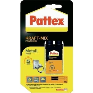 Pattex KRAFT-MIX Metall Zwei-Komponentenkleber PK5MS 35 g (PK5MS)