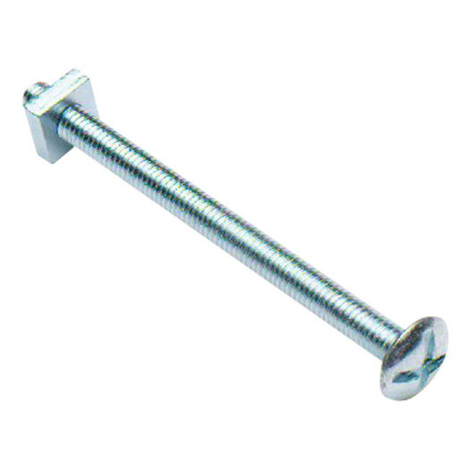 Roofing Bolts with Nuts, BZP M6 x 30mm (25 Pack)
