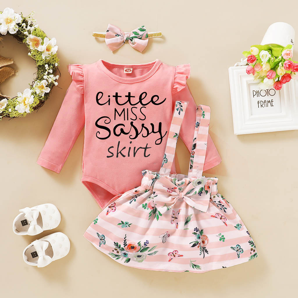 Baby Girl Floral Sweet Suit-dress