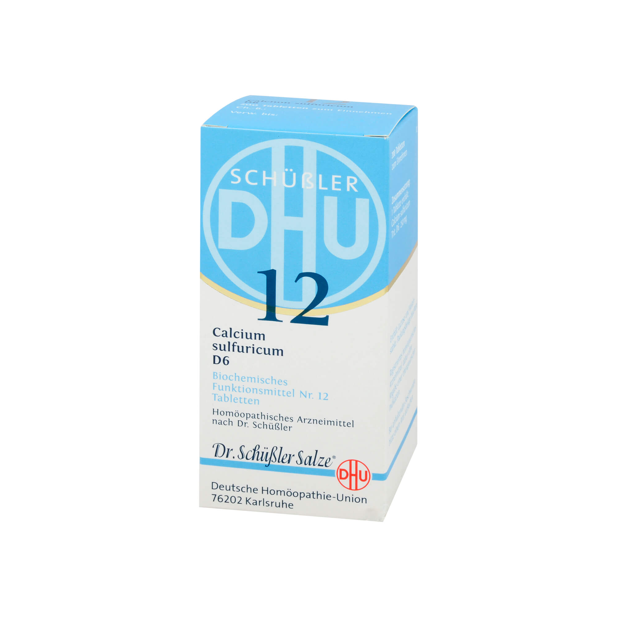 BIOCHEMIE 12 Calcium sulfuricum D 6 Tabletten