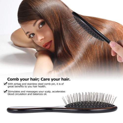 Airbag Comb Wooden Comb Anti-static Air Bag Hairbrush Scalp Massage Hair Brush Detangling Health Care Comb