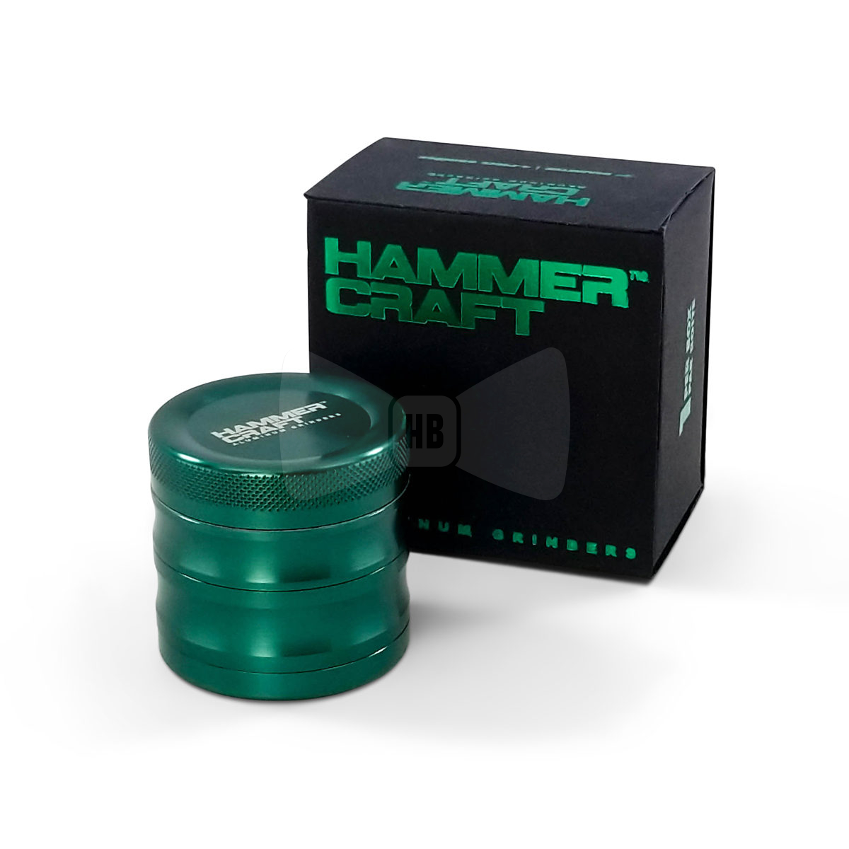Hammercraft 50mm 4-Piece Grinder Green