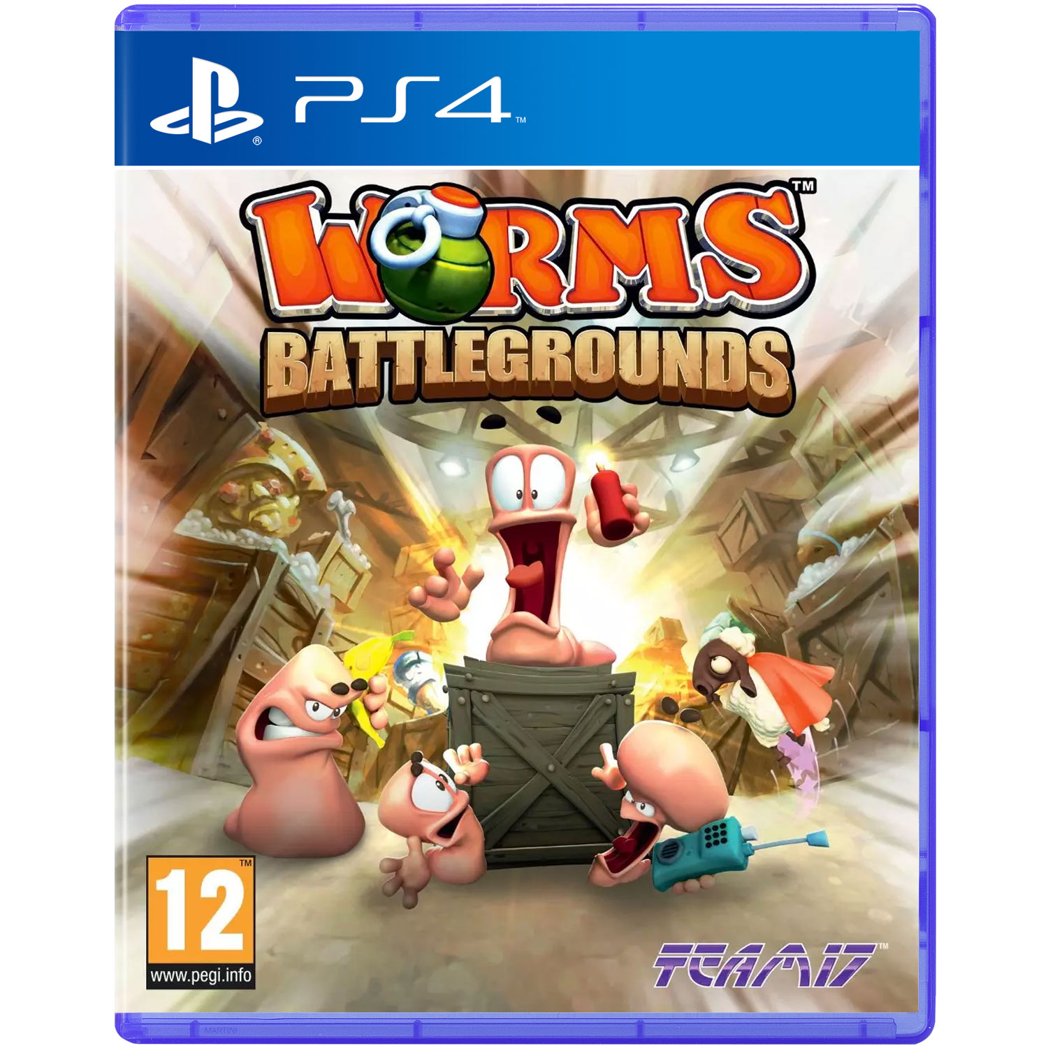 Worms Battlegrounds (Sony PS4)