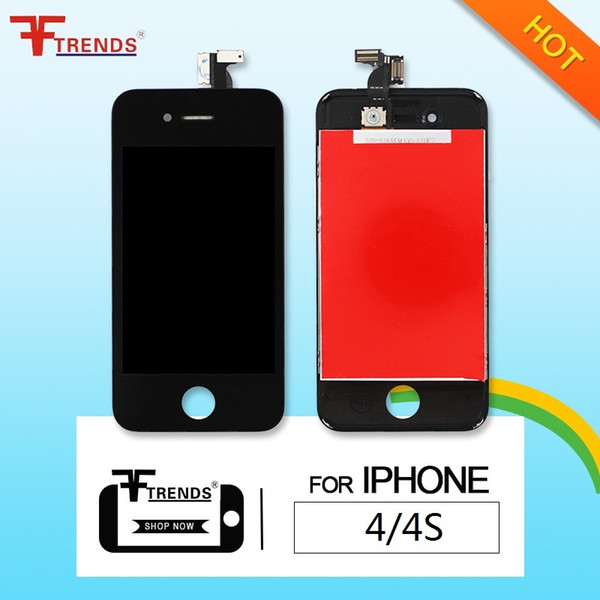 for display iphone 4 and iphone 4s lcd screen digitizer full assembly complete screens replacement repair parts ship