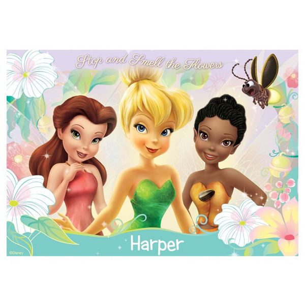 Personalised Disney Fairies Pixie Dust Placemat