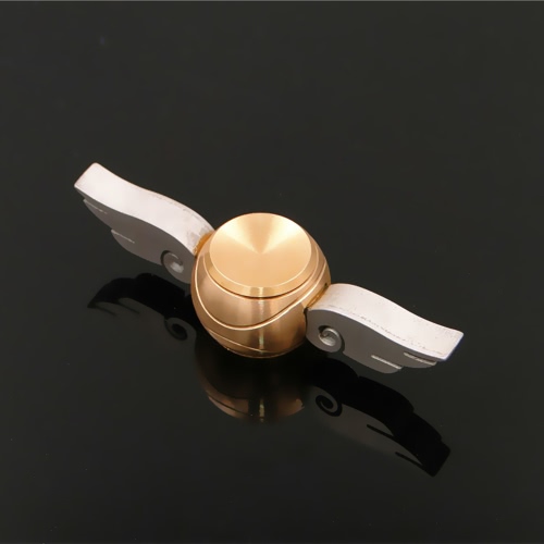 Hand Toy Spinner Copper Quidditch Snitch Fidget Cube High Speed Bearing Stress Reducer EDC Focus Relieves ADHD Anxiety for Adult Children