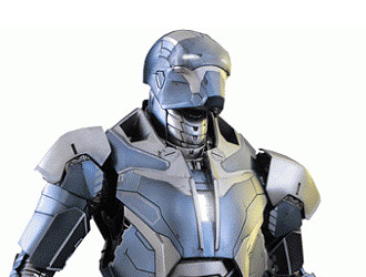 Iron Man Mark XL `Shotgun` Poseable Figure from Iron Man 3