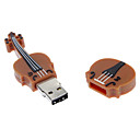 32GB Soft Rubber Classical Violin USB Flash Drive