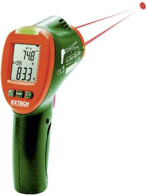 EXTECH Dualer Laser IR Thermaler Kondensationsscanner Infrarot-Thermometer, IR-Thermometer, , Messbe (IRT600)