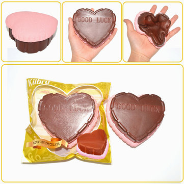Chocolate Heart Cake Squishy Toys