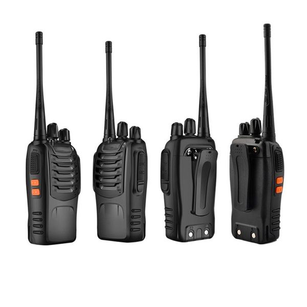 Walkie Talkie 1 Pcs 5W High Power Handheld With LED Torch For Restaurant Portable Radio Two Way Ham Communicator