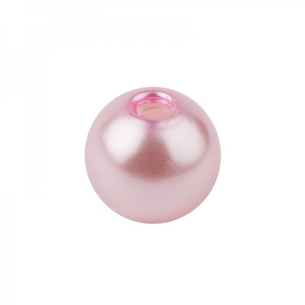 Perlmutt-Perlen, Ø1 cm, 50 Stück, rosé