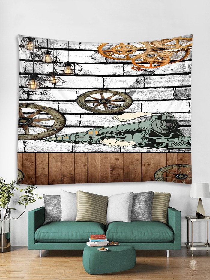 Retro Print Wall Art Tapestry