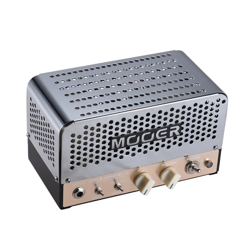 MOOER LITTLE MONSTER AC Mini 5W All-tube Guitar Amp Amplifier Head ECC83(12AX7) EL84(6BQ5) for 8O/ 16O Speaker with Carry Bag