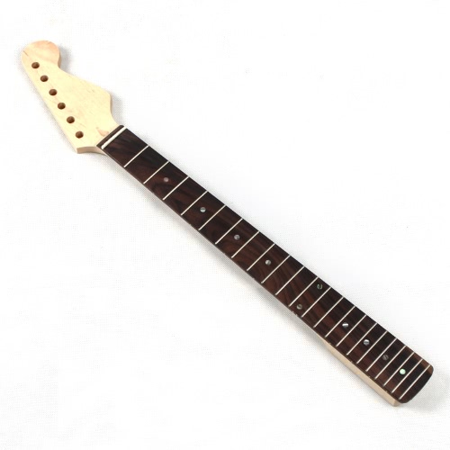 Cuello de guitarra de arce diapasón de palisandro para reemplazar para ST Strat guitarra eléctrica