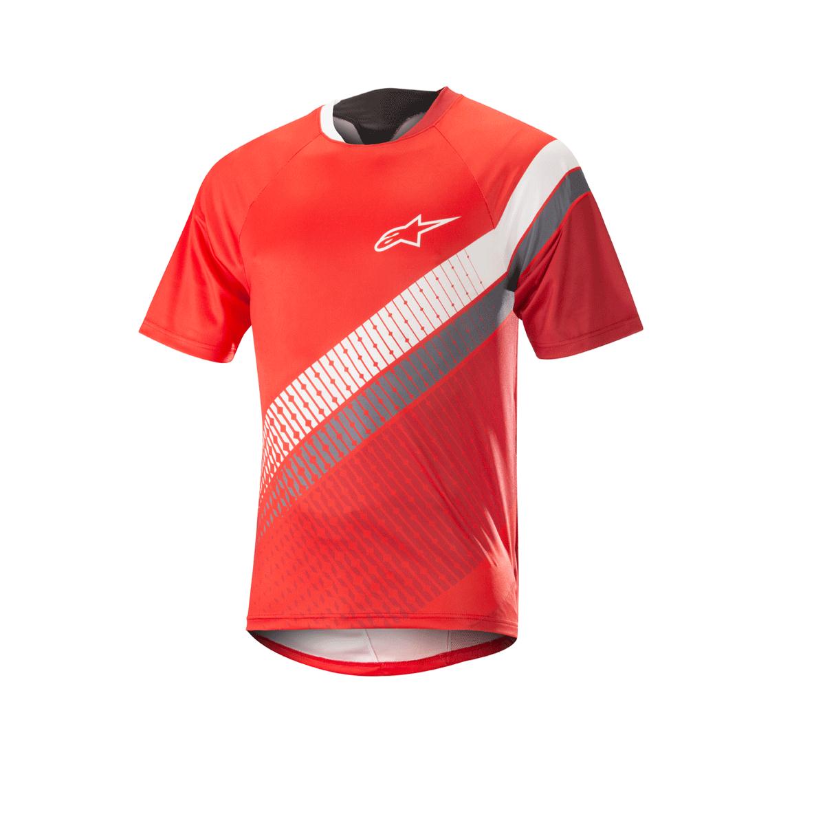ALPINESTARS Predator Short Sleeve Jersey 2018 Red Cherry/White 2xl