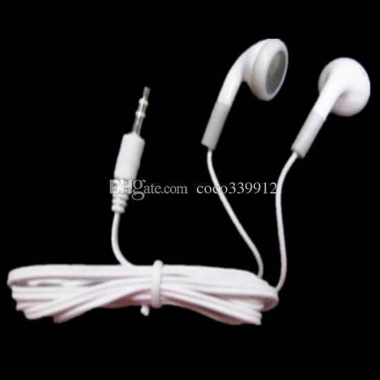 Cheapest disposable earphones for mobile phone headphone headset for bus or train or plane for school one time