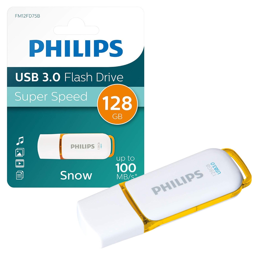 Philips Snow Series USB 3.0 Flash Drive USB 3.0 Memory Stick - 128GB