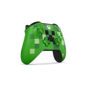 Microsoft Xbox Wireless Controller - Minecraft Creeper - Game Pad - drahtlos - Bluetooth - grün - für PC, Microsoft Xbox One, Microsoft Xbox One S, Microsoft Xbox One X