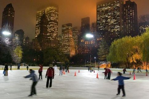 Double Decker Bus Tour - 48 Hour Pass + Ice Skating at Wollman Rink in Central Park