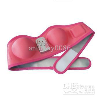 pink rechargeable adjustable magic massager bra breast enhancer free size