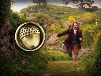 Bilbo Baggins Button Pin Prop Replica Prop Replica from The Hobbit