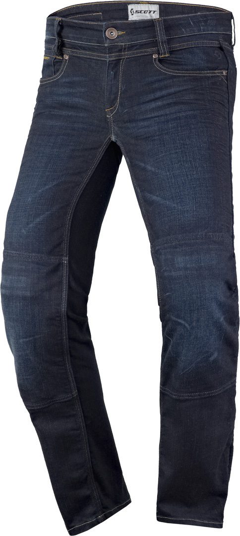 Scott Denim Stretch Ladies Motorcycle Jeans, blue, Size 36 for Women, blue, Size 36 for Women