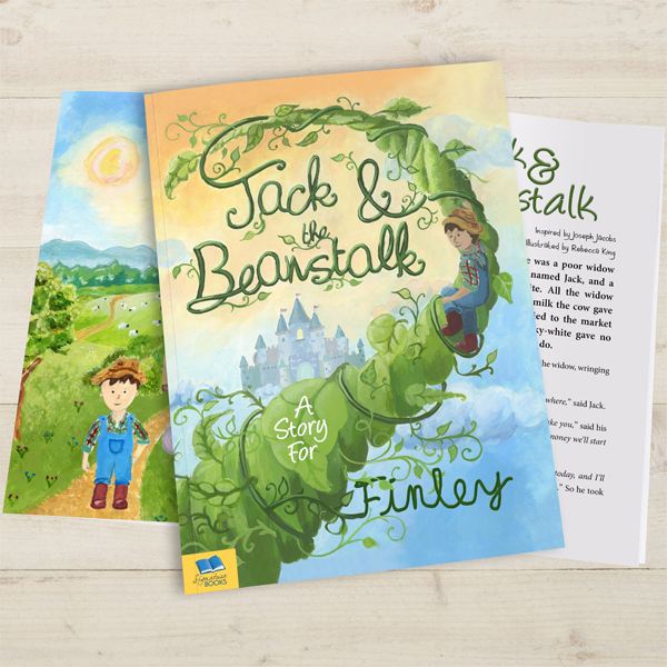 Personalised Jack and the Beanstalk Book Softback