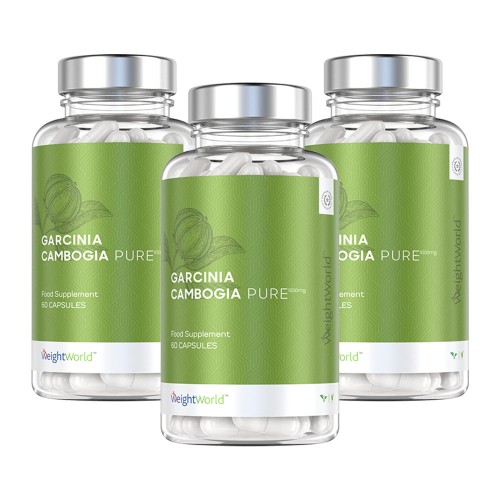 Garcinia Cambogia Pure de Maxmedix - Supplément Naturel - Puissant Coupe-Faim - 180 gélules