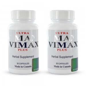 Ultra Vimax Plus - Natural Male Enhancement Supplement - 2 Packs