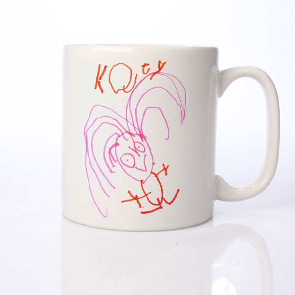 Your Childs Art on a Personalised Mug