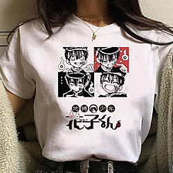 Inspiré par Toilettes liées Hanako kun Cosplay Costume de Cosplay Manches Ajustées Mélangé polyester / coton Imprimé Tee-shirt Pour Femme / Homme Lightinthebox