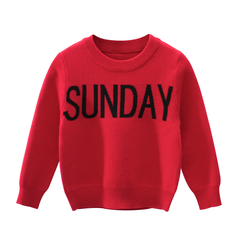 Baby / Toddler Monday to Sunday Print Sweater