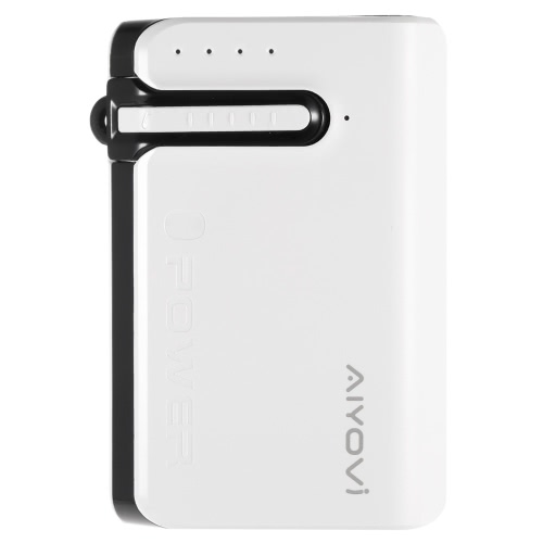 AIYOVi BT-03 7800mAh Power Bank External Battery Portable Charger Backup Pack + Mini Wireless Stereo Headset Earphone Headphone BT 4.0 with Microphone for iPhone 6 6S 6 Plus 6S Plus iPad Air mini Samsung Galaxy Note S6 edge S6 LG G4 HTC Tablets