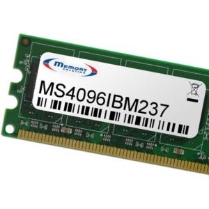 MemorySolution - DDR3 - 4 GB - SO DIMM 204-PIN - 1333 MHz / PC3-10600 - ungepuffert - nicht-ECC - für Lenovo ThinkPad Edge E12X, ThinkPad L520, T420, W520, X121, X130, X201, X201 Tablet, X220 (55Y3717)