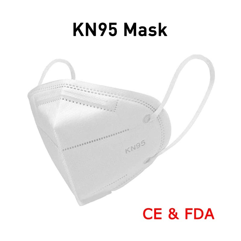 High-closed Dustproof KN95 Masks Professional Protection for Slit Splash Comfortable Elastic Earloop Type